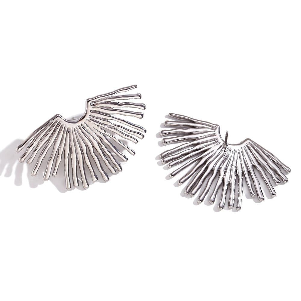 Sunray Earring in Silver